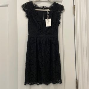 NWT joie black lace dress. Size XS.